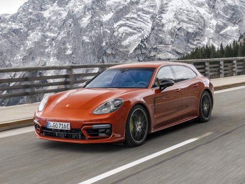 Характеристики автомобиля Porsche Panamera 2.9 PDK 4 E-Hybrid Platinum Edition Sport Turismo (12.2021 - н.в.): фото, вместимость, скорость, двигатель, топливо, масса, отзывы