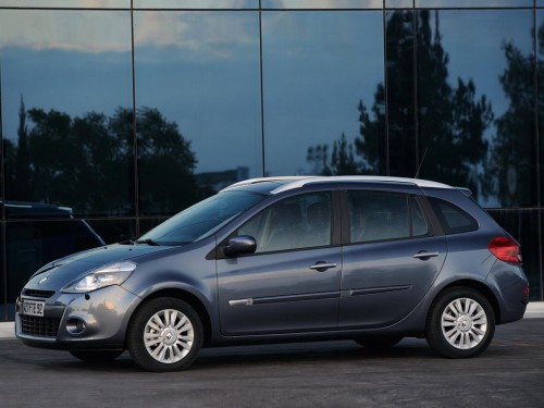 Характеристики автомобиля Renault Clio 1.2 16V 75 MT Expression (04.2009 - 03.2013): фото, вместимость, скорость, двигатель, топливо, масса, отзывы