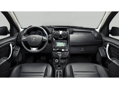 Характеристики автомобиля Renault Duster 2.0 AT 4x2 PE (06.2017 - 12.2018): фото, вместимость, скорость, двигатель, топливо, масса, отзывы