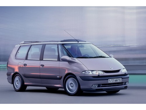 Характеристики автомобиля Renault Espace 2.0 16V MT Grand Espace Expression (09.2000 - 08.2002): фото, вместимость, скорость, двигатель, топливо, масса, отзывы