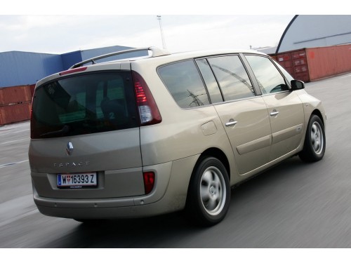 Характеристики автомобиля Renault Espace 2.0 dCi 175 FAP AT Grand Espace Initiale (10.2010 - 06.2012): фото, вместимость, скорость, двигатель, топливо, масса, отзывы