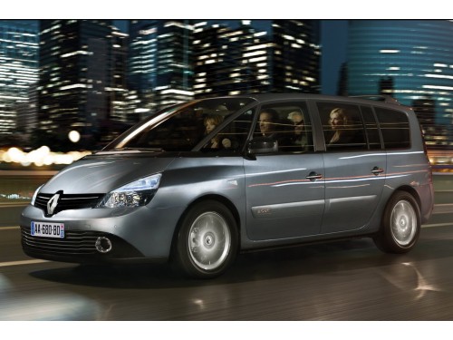 Характеристики автомобиля Renault Espace 2.0 dCi 150 FAP MT Grand Espace Celsium (07.2012 - 12.2014): фото, вместимость, скорость, двигатель, топливо, масса, отзывы