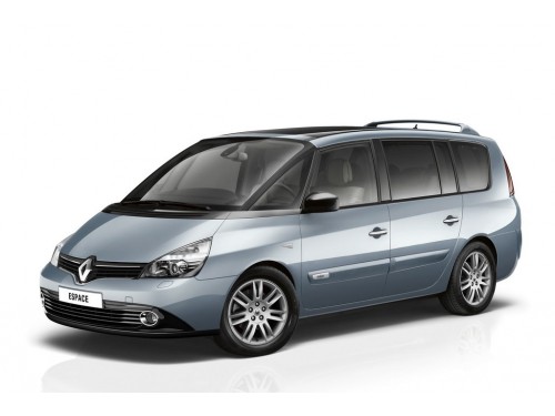 Характеристики автомобиля Renault Espace 2.0 dCi 175 FAP AT Grand Espace Edition 25th (07.2012 - 12.2014): фото, вместимость, скорость, двигатель, топливо, масса, отзывы