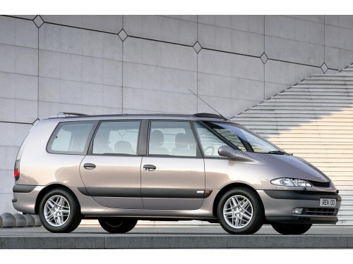 Характеристики автомобиля Renault Espace 2.0 16V MT Initiale (09.2000 - 08.2002): фото, вместимость, скорость, двигатель, топливо, масса, отзывы