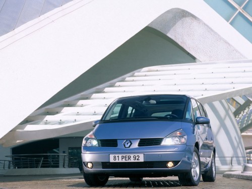 Характеристики автомобиля Renault Espace 2.0 AT Grand Espace Expression (09.2005 - 08.2006): фото, вместимость, скорость, двигатель, топливо, масса, отзывы