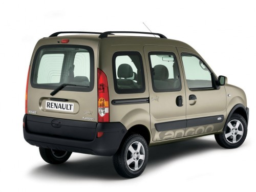 Характеристики автомобиля Renault Kangoo 1.4 MT Authentique (04.2003 - 07.2003): фото, вместимость, скорость, двигатель, топливо, масса, отзывы
