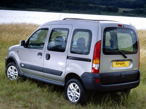 Характеристики автомобиля Renault Kangoo 1.4 MT Authentique (08.2003 - 12.2006): фото, вместимость, скорость, двигатель, топливо, масса, отзывы