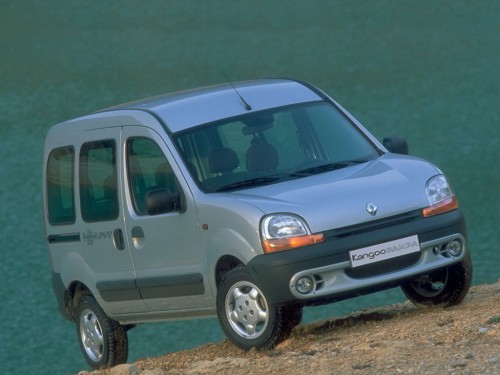 Характеристики автомобиля Renault Kangoo 1.2 16V MT RN (05.2001 - 03.2003): фото, вместимость, скорость, двигатель, топливо, масса, отзывы