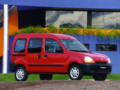 Характеристики автомобиля Renault Kangoo 1.4 AT RN (02.1999 - 03.2003): фото, вместимость, скорость, двигатель, топливо, масса, отзывы