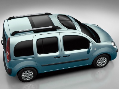 Характеристики автомобиля Renault Kangoo 1.6 16V 105 MT Expression (02.2008 - 04.2010): фото, вместимость, скорость, двигатель, топливо, масса, отзывы