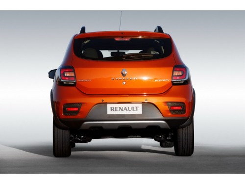 Характеристики автомобиля Renault Sandero Stepway 1.6 AMT Stepway Privilege (06.2015 - 12.2016): фото, вместимость, скорость, двигатель, топливо, масса, отзывы