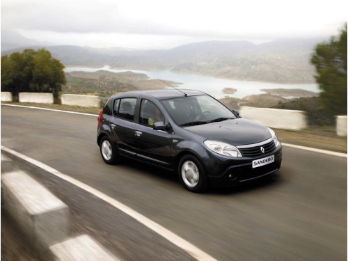 Характеристики автомобиля Renault Sandero 1.6 AT Energy (05.2011 - 12.2011): фото, вместимость, скорость, двигатель, топливо, масса, отзывы