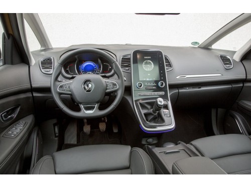 Характеристики автомобиля Renault Scenic 1.3 TCe DCT Limited (03.2019 - 12.2019): фото, вместимость, скорость, двигатель, топливо, масса, отзывы