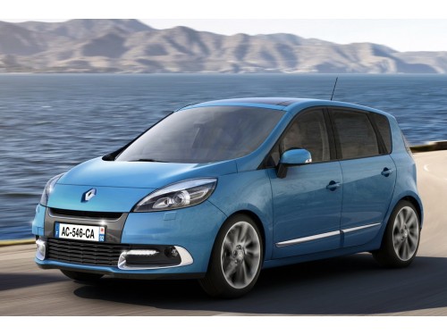 Характеристики автомобиля Renault Scenic 1.2 TCe ENERGY 115 MT Expression (05.2012 - 03.2013): фото, вместимость, скорость, двигатель, топливо, масса, отзывы