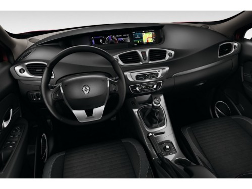 Характеристики автомобиля Renault Scenic 1.2 TCe ENERGY 115 MT Dynamique (04.2013 - 04.2015): фото, вместимость, скорость, двигатель, топливо, масса, отзывы