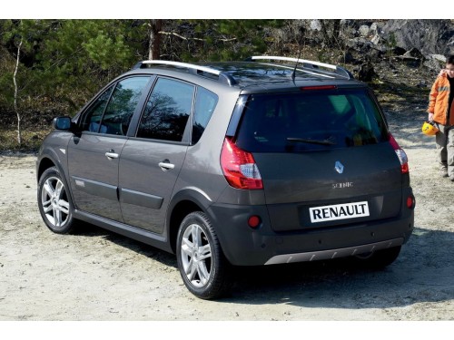 Характеристики автомобиля Renault Scenic 1.5 dCi FAP MT Exception (07.2008 - 03.2009): фото, вместимость, скорость, двигатель, топливо, масса, отзывы