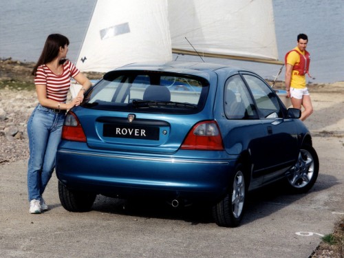 Характеристики автомобиля Rover 200 1.8 MT (01.1995 - 12.1999): фото, вместимость, скорость, двигатель, топливо, масса, отзывы