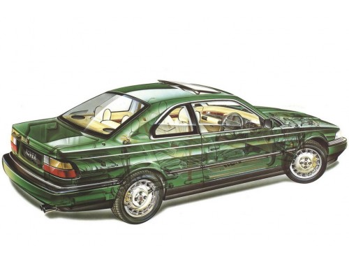 Характеристики автомобиля Rover 800 2.0 MT 820 Coupe (03.1992 - 07.1997): фото, вместимость, скорость, двигатель, топливо, масса, отзывы