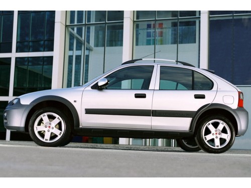 Характеристики автомобиля Rover Streetwise 1.4 MT S (11.2003 - 04.2005): фото, вместимость, скорость, двигатель, топливо, масса, отзывы