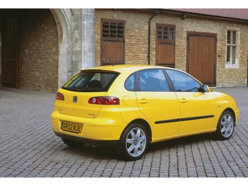 Характеристики автомобиля SEAT Ibiza 1.9 TDI MT Sport (05.2002 - 04.2006): фото, вместимость, скорость, двигатель, топливо, масса, отзывы