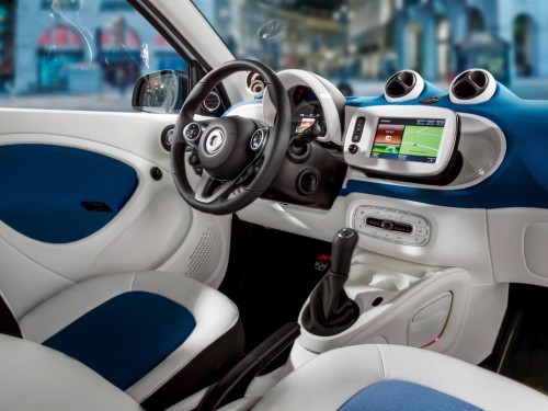 Характеристики автомобиля Smart Forfour 1.0 MT (11.2014 - н.в.): фото, вместимость, скорость, двигатель, топливо, масса, отзывы