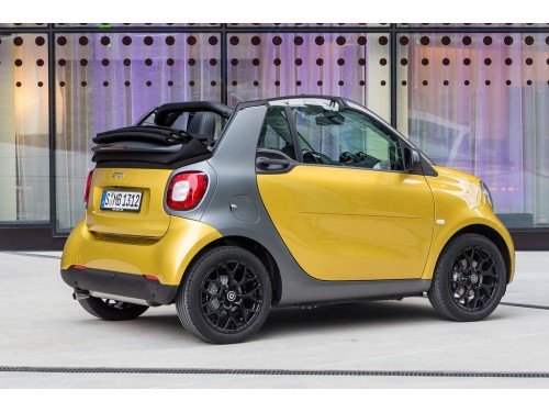 Характеристики автомобиля Smart Fortwo 0.9 MT (11.2014 - н.в.): фото, вместимость, скорость, двигатель, топливо, масса, отзывы