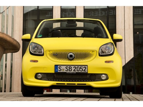 Характеристики автомобиля Smart Fortwo 0.9 MT (11.2014 - н.в.): фото, вместимость, скорость, двигатель, топливо, масса, отзывы