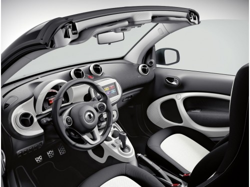 Характеристики автомобиля Smart Fortwo 0.9 AMT Brabus Xclusive (07.2016 - 05.2018): фото, вместимость, скорость, двигатель, топливо, масса, отзывы