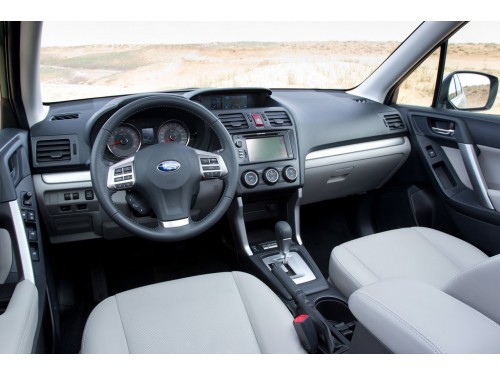 Характеристики автомобиля Subaru Forester 2.0D MT Platinum (03.2013 - 02.2016): фото, вместимость, скорость, двигатель, топливо, масса, отзывы