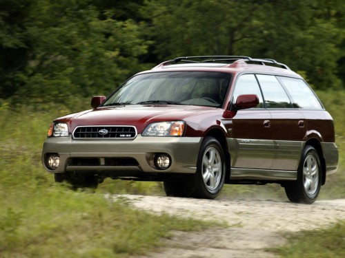 Характеристики автомобиля Subaru Outback 2.5 AT Limited (09.1998 - 01.2004): фото, вместимость, скорость, двигатель, топливо, масса, отзывы