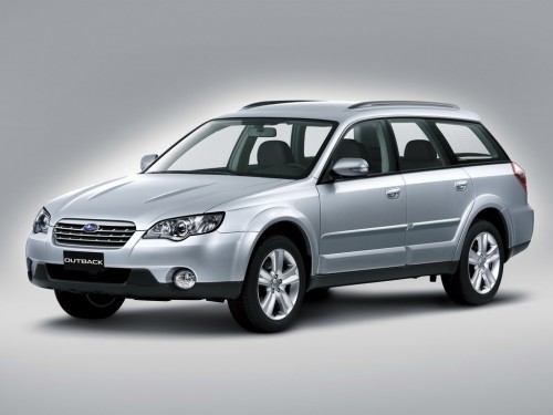 Характеристики автомобиля Subaru Outback 2.5 AWD AT ZQ (08.2006 - 08.2007): фото, вместимость, скорость, двигатель, топливо, масса, отзывы