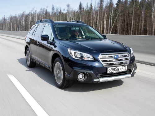 Характеристики автомобиля Subaru Outback 3.6R-S CVT ZP (07.2015 - 09.2015): фото, вместимость, скорость, двигатель, топливо, масса, отзывы