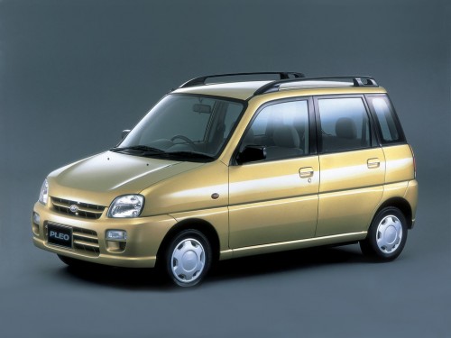 Характеристики автомобиля Subaru Pleo 660 A (06.1999 - 09.2000): фото, вместимость, скорость, двигатель, топливо, масса, отзывы
