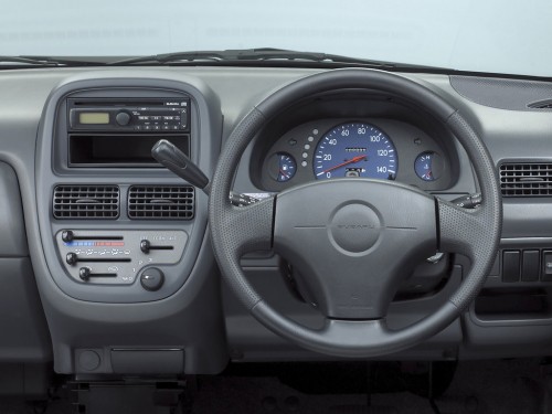 Характеристики автомобиля Subaru Pleo 660 F (10.2002 - 12.2003): фото, вместимость, скорость, двигатель, топливо, масса, отзывы