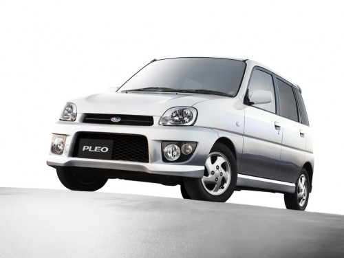 Характеристики автомобиля Subaru Pleo 660 L (10.2002 - 12.2003): фото, вместимость, скорость, двигатель, топливо, масса, отзывы