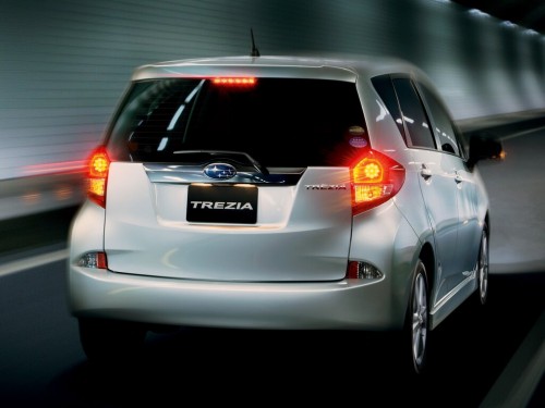 Характеристики автомобиля Subaru Trezia 1.5 i 4WD (05.2014 - 06.2016): фото, вместимость, скорость, двигатель, топливо, масса, отзывы