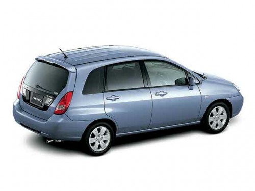 Характеристики автомобиля Suzuki Aerio 1.5 XR (01.2002 - 10.2003): фото, вместимость, скорость, двигатель, топливо, масса, отзывы