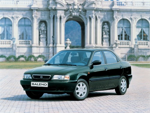 Характеристики автомобиля Suzuki Baleno 1.3 MT GL (03.1995 - 01.1996): фото, вместимость, скорость, двигатель, топливо, масса, отзывы