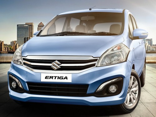Характеристики автомобиля Suzuki Ertiga 1.4 AT GLX (08.2015 - 09.2018): фото, вместимость, скорость, двигатель, топливо, масса, отзывы