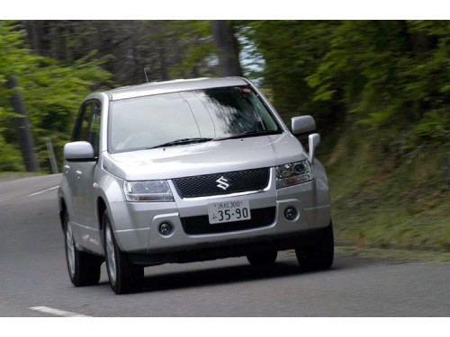 Характеристики автомобиля Suzuki Escudo 2.0 Salomon limited 4WD (12.2006 - 05.2008): фото, вместимость, скорость, двигатель, топливо, масса, отзывы