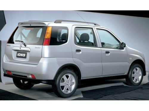 Характеристики автомобиля Suzuki Ignis 1.3 MT X-45 Comfort (08.2006 - 12.2007): фото, вместимость, скорость, двигатель, топливо, масса, отзывы