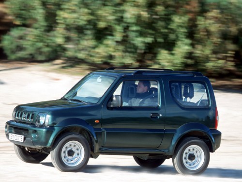 Характеристики автомобиля Suzuki Jimny 1.3 4WD AT JLX (10.2002 - 07.2005): фото, вместимость, скорость, двигатель, топливо, масса, отзывы