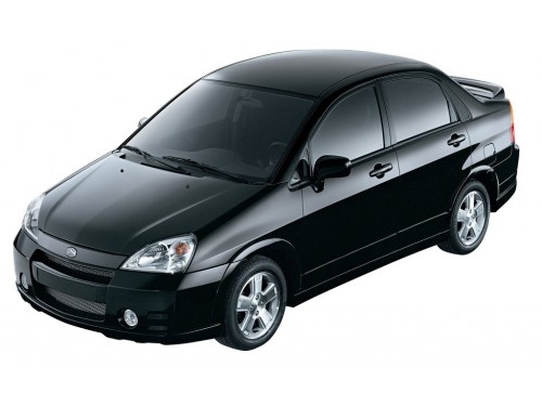 Характеристики автомобиля Suzuki Liana 1.6 MT Comfort (09.2004 - 03.2007): фото, вместимость, скорость, двигатель, топливо, масса, отзывы