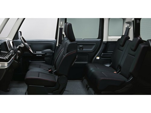 Характеристики автомобиля Suzuki Spacia 660 Custom Hybrid GS 4WD (04.2021 - 11.2021): фото, вместимость, скорость, двигатель, топливо, масса, отзывы