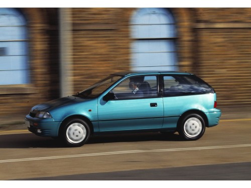 Характеристики автомобиля Suzuki Swift 1.0 MT GA (01.1989 - 02.1995): фото, вместимость, скорость, двигатель, топливо, масса, отзывы