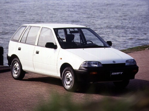 Характеристики автомобиля Suzuki Swift 1.3 MT GL (01.1989 - 02.1995): фото, вместимость, скорость, двигатель, топливо, масса, отзывы
