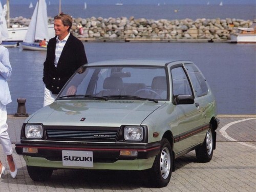 Характеристики автомобиля Suzuki Swift 1.0 AT (03.1983 - 09.1986): фото, вместимость, скорость, двигатель, топливо, масса, отзывы