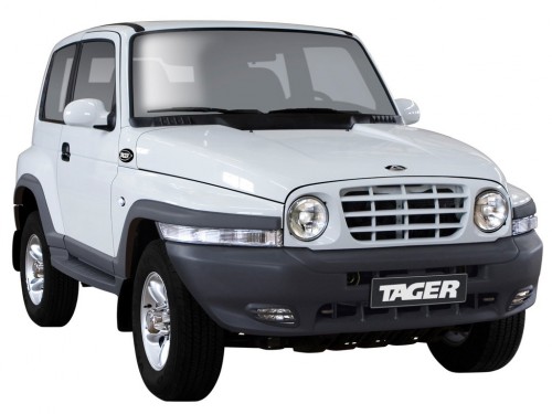 Характеристики автомобиля ТагАЗ Тагер 3.2 AT 4WD DLX  3-дв. (08.2008 - 01.2014): фото, вместимость, скорость, двигатель, топливо, масса, отзывы