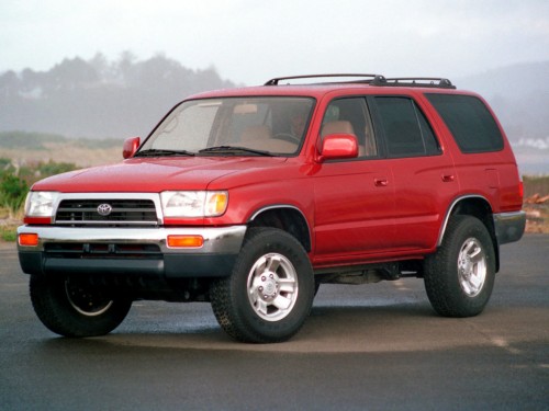Характеристики автомобиля Toyota 4Runner 2.7 MT 4WD (11.1995 - 07.2000): фото, вместимость, скорость, двигатель, топливо, масса, отзывы