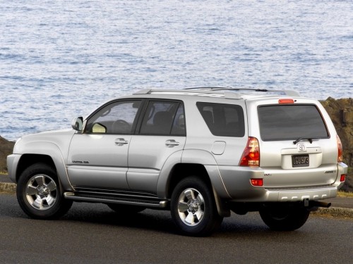 Характеристики автомобиля Toyota 4Runner 4.0 AT Limited (08.2002 - 01.2005): фото, вместимость, скорость, двигатель, топливо, масса, отзывы
